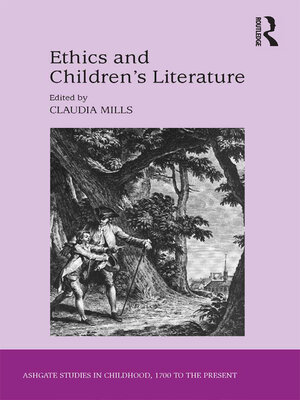 cover image of Ethics and Children's Literature